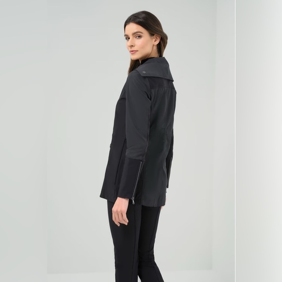 Anatomie Black Utility Jacket for Women - Picture 3 of 16